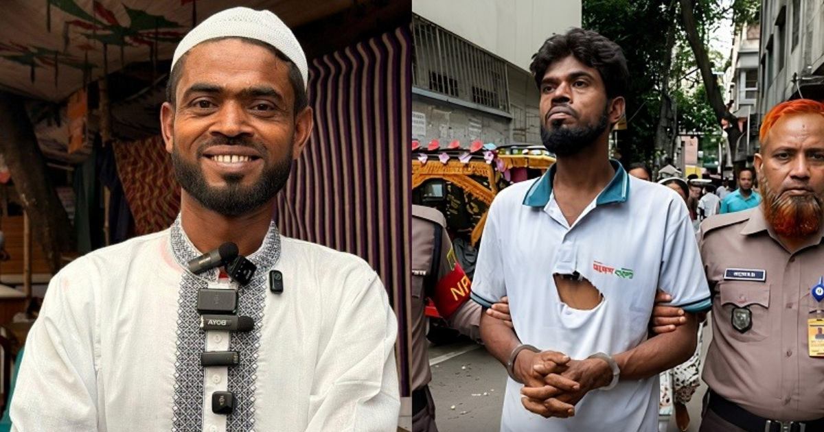 ১০০ টাকায় গরুর মাংস দিয়ে ভাত বিক্রি করা ‘ভাইরাল মিজান’ গ্রেপ্তার