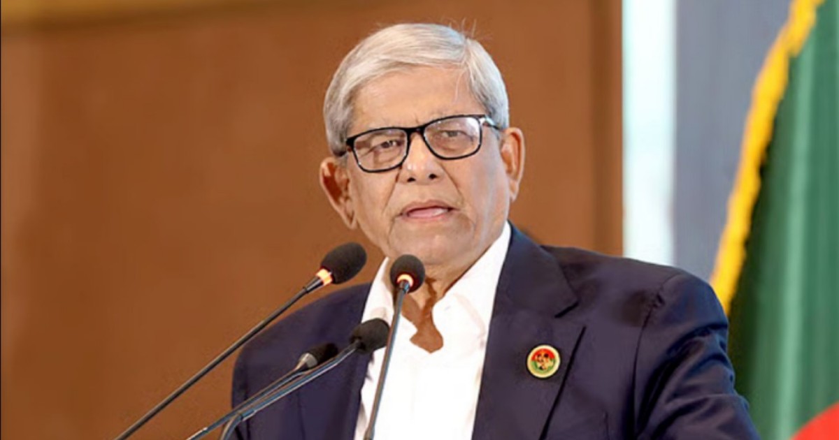 রাষ্ট্রপতি পদে বিএনপির প্রার্থী মির্জা ফখরুলের মনোনয়নপত্র জমা