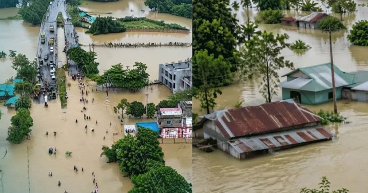 বন্যায় দেশে ৫৬ জনের মৃত্যু, ১০ হাজারেরও বেশি মানুষ আশ্রয়কেন্দ্রে