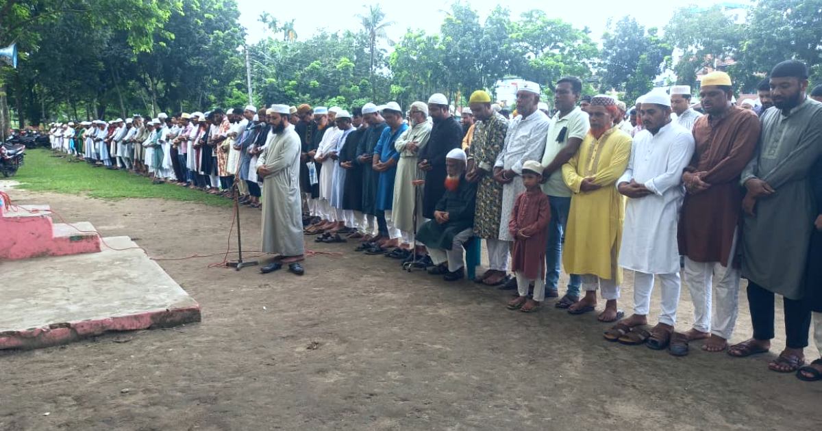পঞ্চগড়ে গায়েবানা জানাজা জমির উদ্দিন সরকারের বিদায়ে শোক