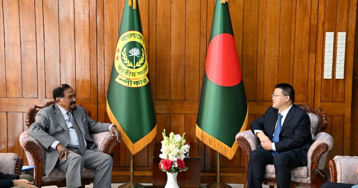 স্পিকার ও ডেপুটি স্পিকারের সঙ্গে চীনা রাষ্ট্রদূতের সাক্ষাৎ