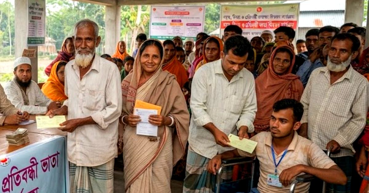 বয়স্ক, বিধবা ও প্রতিবন্ধী ভাতার আবেদনের সময়সূচি ও পদ্ধতি