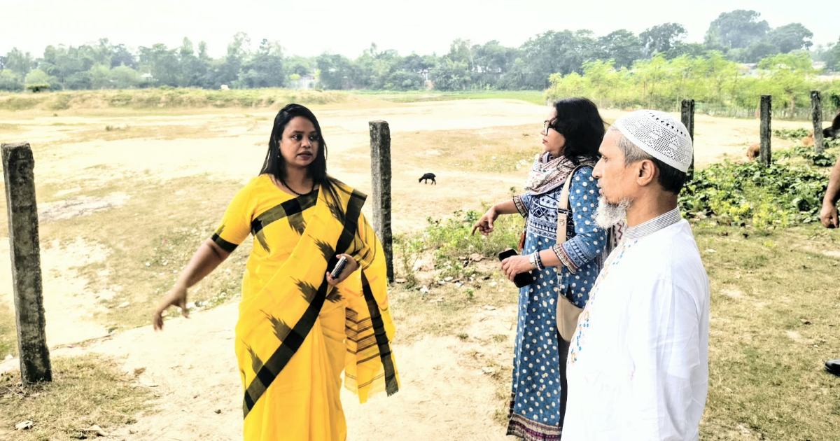 বীরগঞ্জ স্লুইসগেট এলাকায় শিশুপার্ক ও বিনোদন কেন্দ্র গড়ার উদ্যোগ