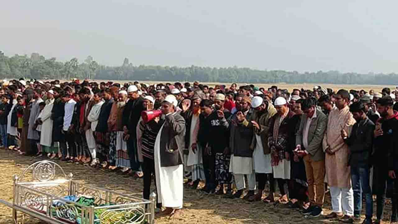 সাজিদের শেষ বিদায়ে হাজারো মানুষের ঢল, অশ্রুসিক্ত নয়নে দাফন