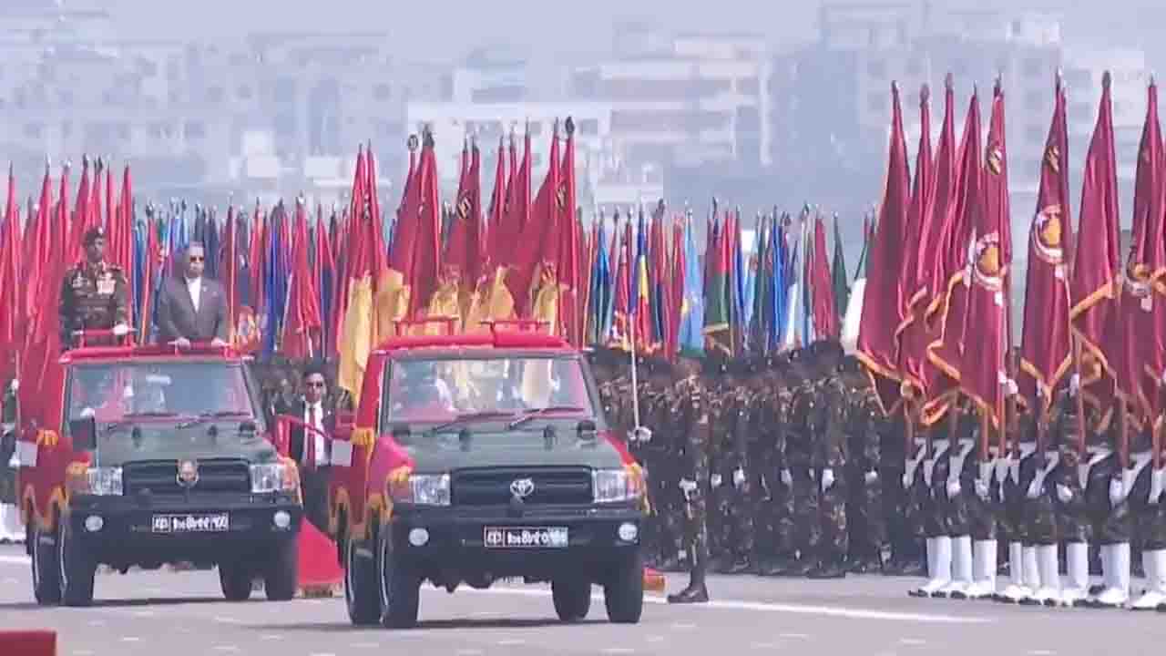 স্বাধীনতা দিবসের কুজকাওয়াজ শুরু