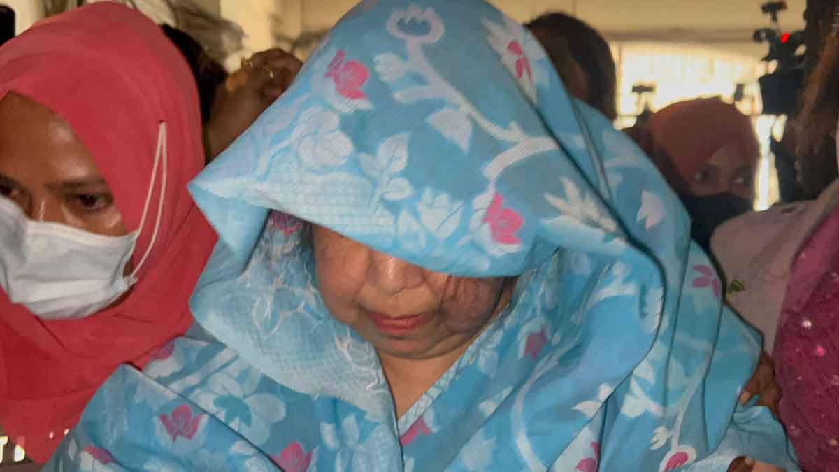 আদালতে ভিড়ে নাজেহাল শিরীন শারমিন