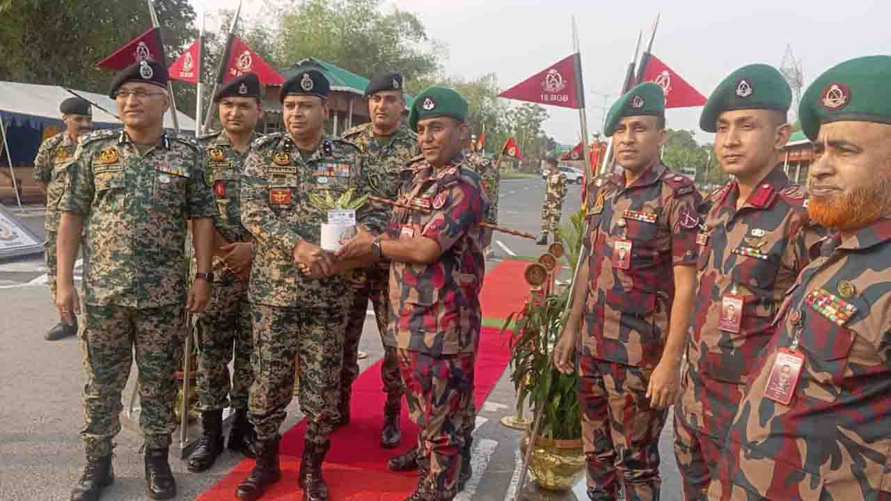 মহান স্বাধীনতা দিবসে বাংলাবান্ধায় বিজিবি-বিএসএফ বৈঠক
