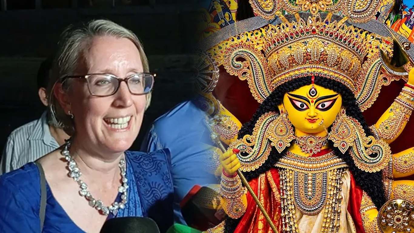 দুর্গাপূজা বিভিন্ন সম্প্রদায়ের মানুষকে একত্র করে: সারাহ কুক