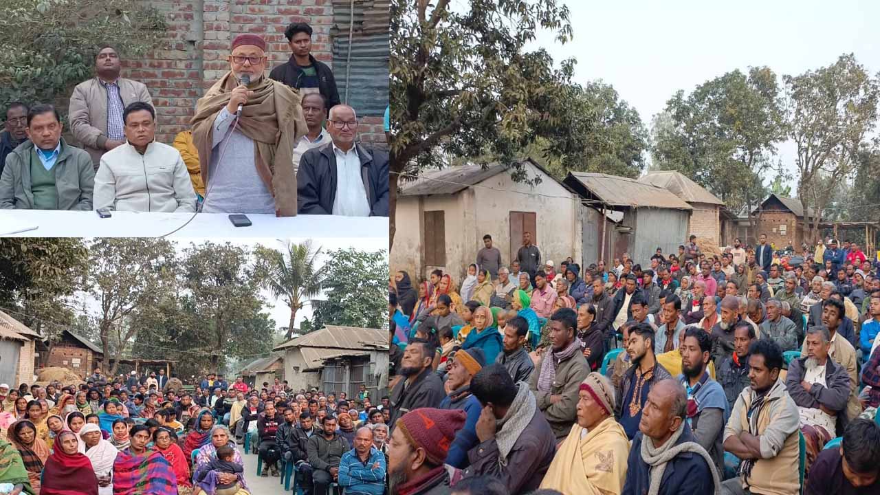 বীরগঞ্জে বিএনপির উঠান বৈঠক অনুষ্ঠিত