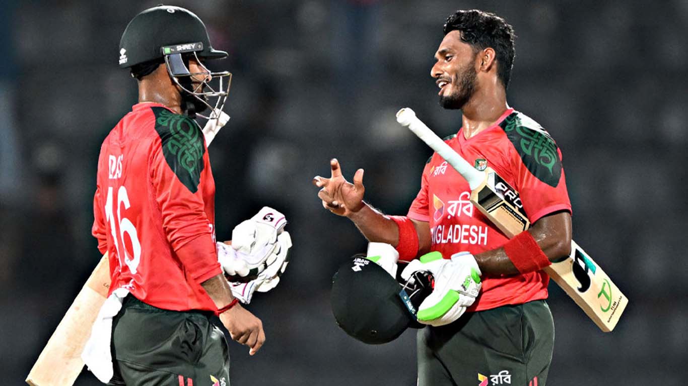 তানজিদ তামিমের ফিফটিতে নেদারল্যান্ডসের বিপক্ষে সিরিজ বাংলাদেশের