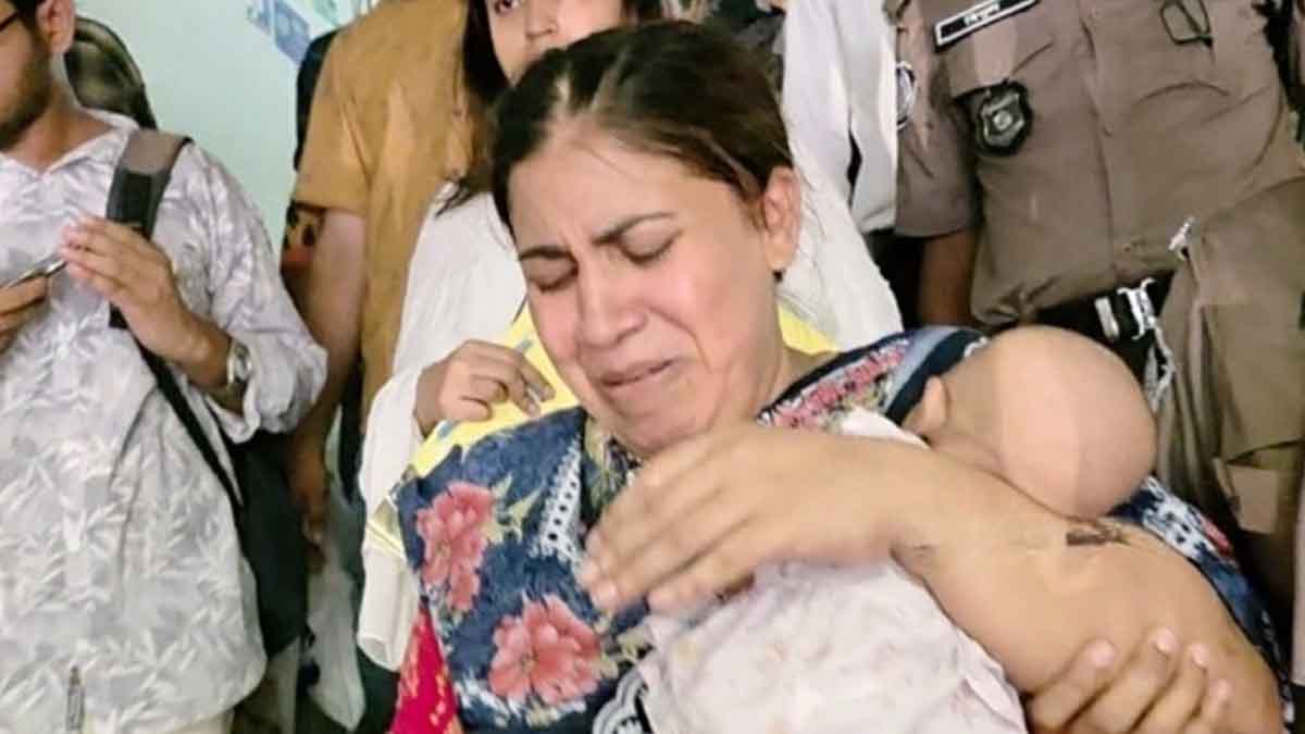 দেড় মাসের শিশু সন্তানসহ কারাগারে যুব মহিলা লীগ নেত্রী