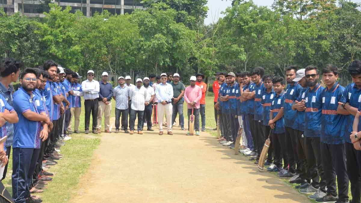 বেরোবিতে শুরু হলো আন্তঃবিভাগ ক্রিকেট টুর্নামেন্ট