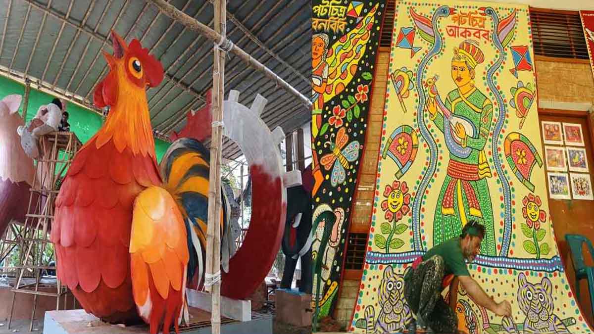 নতুন বছর বরণে প্রস্তুত চারুকলা নিরাপত্তা নিয়ে কঠোর নির্দেশনা
