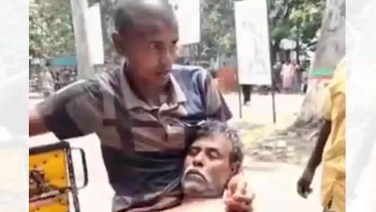 রাজশাহীতে পাম্পে তেল নিতে গিয়ে বৃদ্ধের মৃত্যু