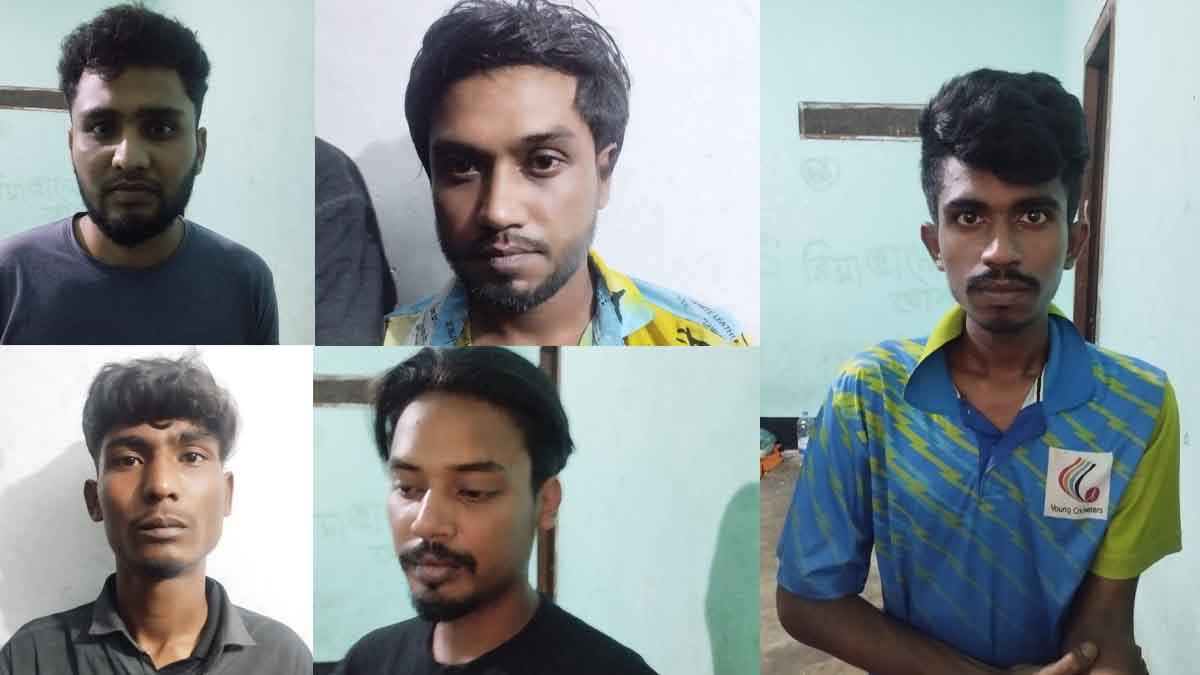 পুলিশ সদস্যকে অপহরণ ও নির্যাতন, গ্রেপ্তার ৫