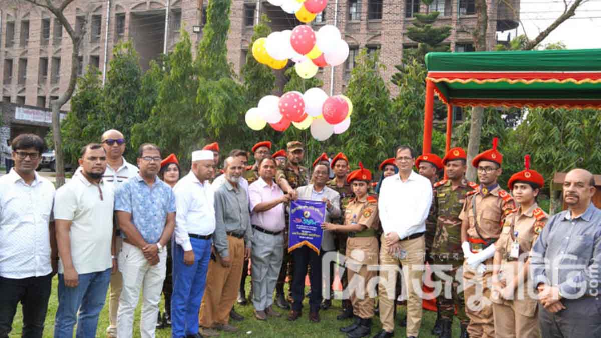 হাবিপ্রবিতে বিএনসিসি’র ব্যাটালিয়ন ক্যাম্পিং-এর উদ্বোধন