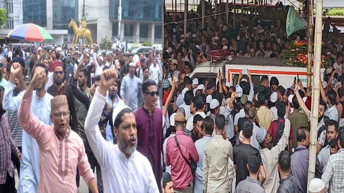 মোশাররফের লাশ নিয়ে চট্টগ্রামে আওয়ামী লীগের শোডাউন