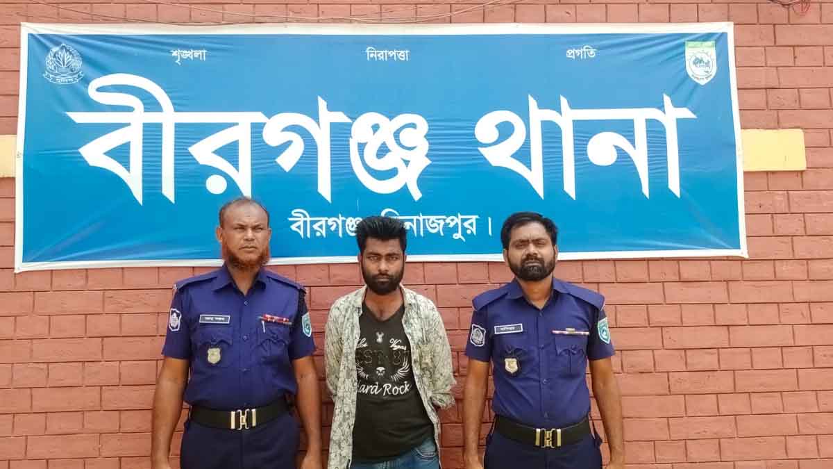 বীরগঞ্জে পুলিশের অভিযানে সাজাপ্রাপ্ত ২ আসামি গ্রেপ্তার