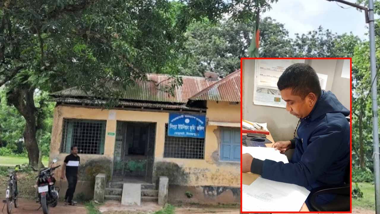 ঘোড়াঘাটে ভূমি অফিসের গুরুত্বপূর্ণ নথির পাসওয়ার্ড বহিরাগত ব্যক্তির হাতে