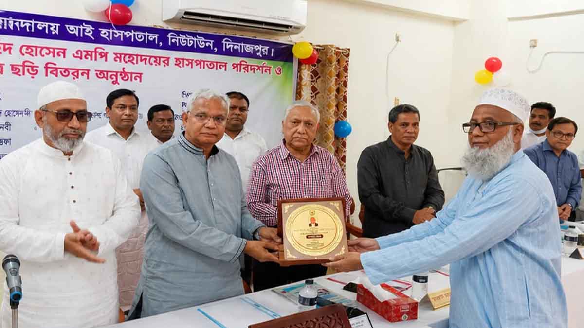 দিনাজপুরের হাসপাতাল হবে চোখের চিকিৎসার মডেল: মন্ত্রী