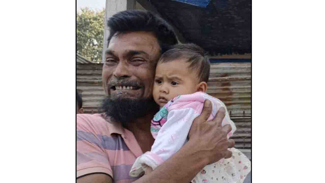 বাবার আদর পাওয়ার আগেই এতিম হলো ৭ মাসের আলেয়া