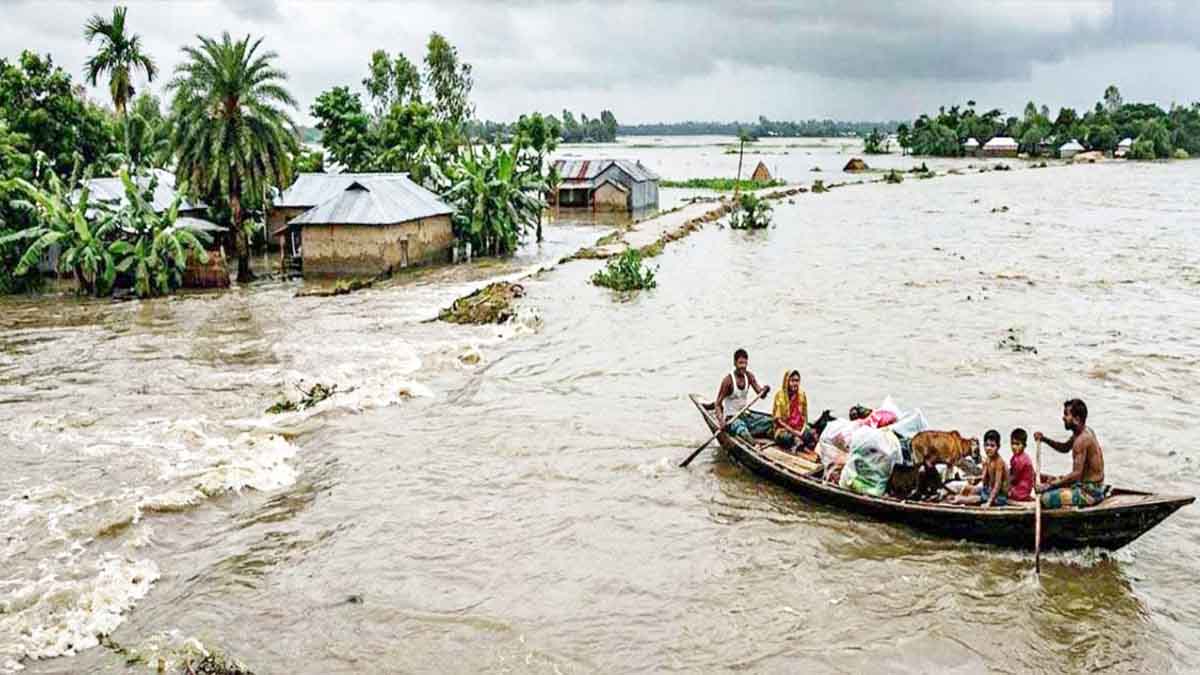 দেশের ৭ নদীর পানি বিপৎসীমার ওপরে; বন্যার শঙ্কা