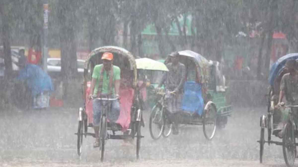 ৪ বিভাগে অস্থায়ীভাবে দমকা হাওয়াসহ বজ্রবৃষ্টির আভাস