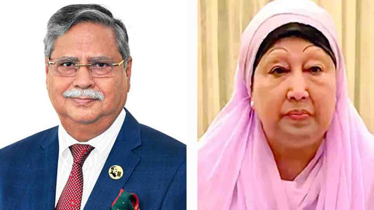 খালেদা জিয়ার শারীরিক অবস্থা নিয়ে উদ্বেগ প্রকাশ করলেন রাষ্ট্রপতি