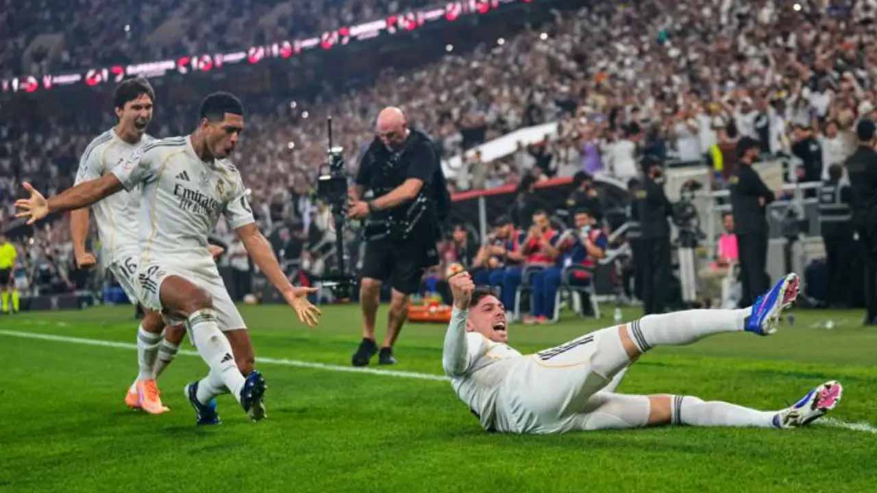 সুপার কাপের মাদ্রিদ ডার্বি জিতে ফাইনালে রিয়াল