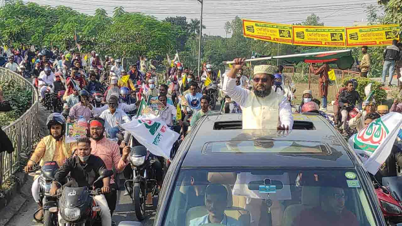 ঠাকুরগাঁও-১ আসনে জামায়াত প্রার্থীর মোটরসাইকেল শোডাউন