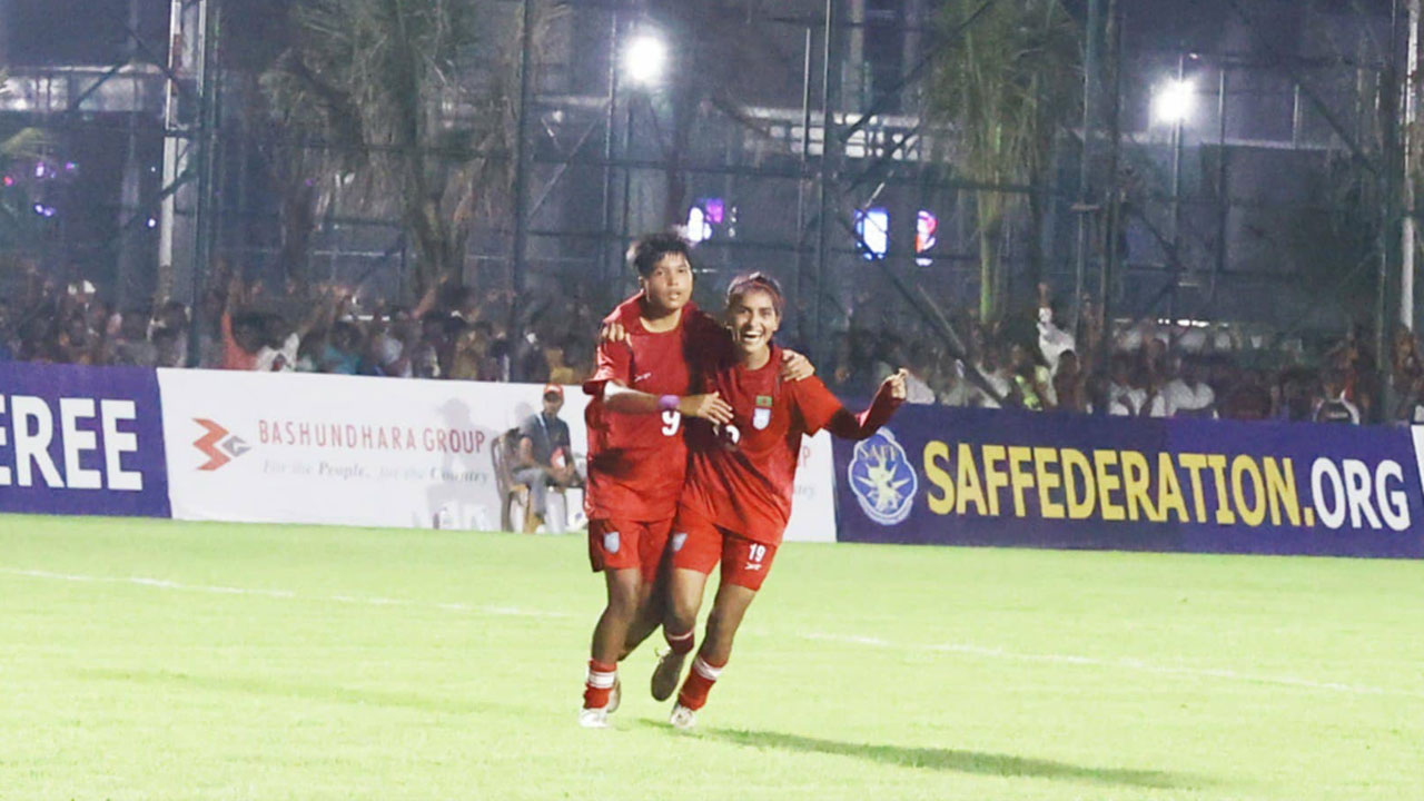 সাফ অনূর্ধ্ব-২০: ভুটানকে ৩-০ গোলে হারাল বাংলাদেশ