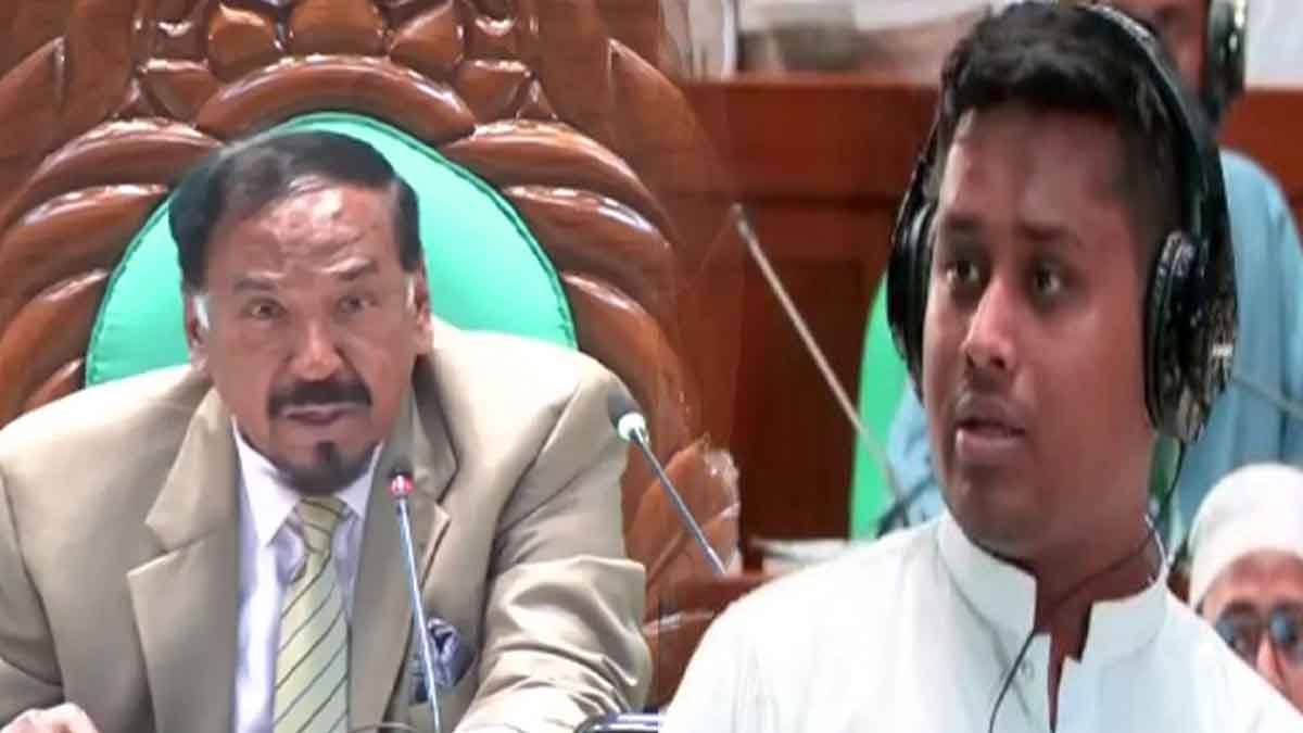 ‘এটা শাহবাগ মোড় নয়, সংসদ’; হাসনাতকে স্পিকারের হুঁশিয়ারি